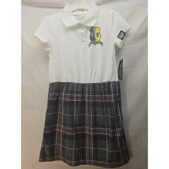 NWT Beetlejuice Girls Northanger School Dress Size Small Uniform Costume 5679 - Picture 1 of 6